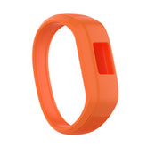 Soft Silicone Replacement Watchband for Garmin Vivofit JR Band for Kids Women Men-Orange