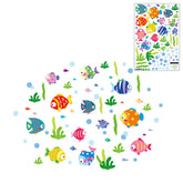 Creative Cartoon Removable 3D Wall Stickers Small Fish Decoration For Children Room-06