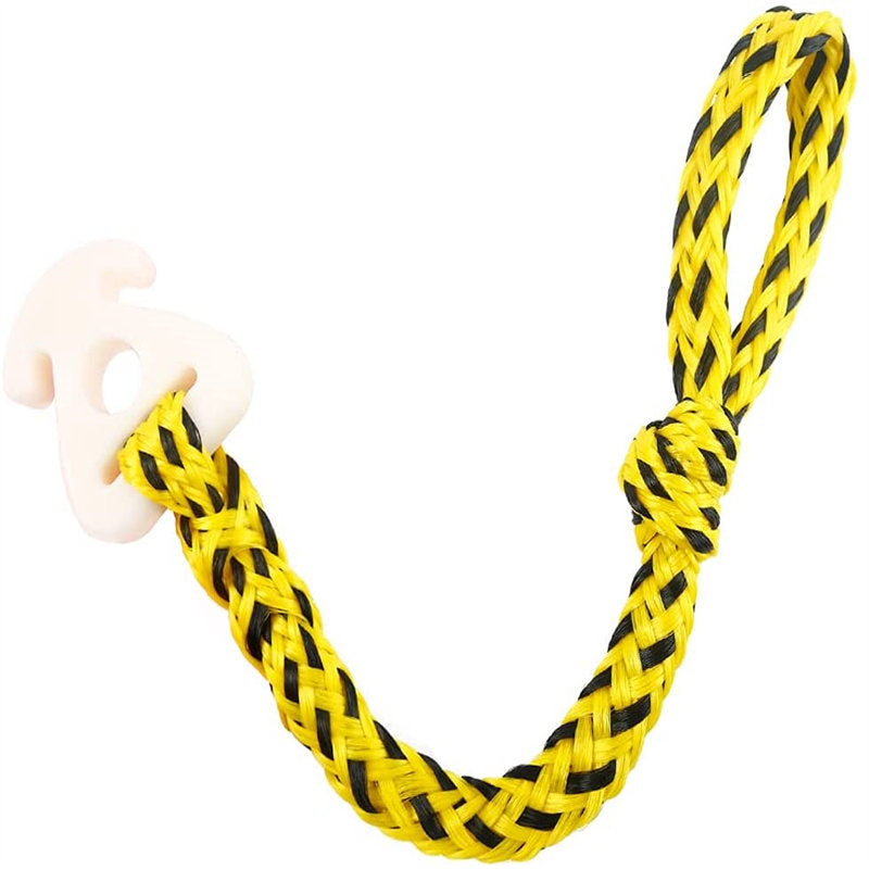 Durable Tow Ropes Water Sports Connector for Hauling Pulling Tubes-YellowBlack