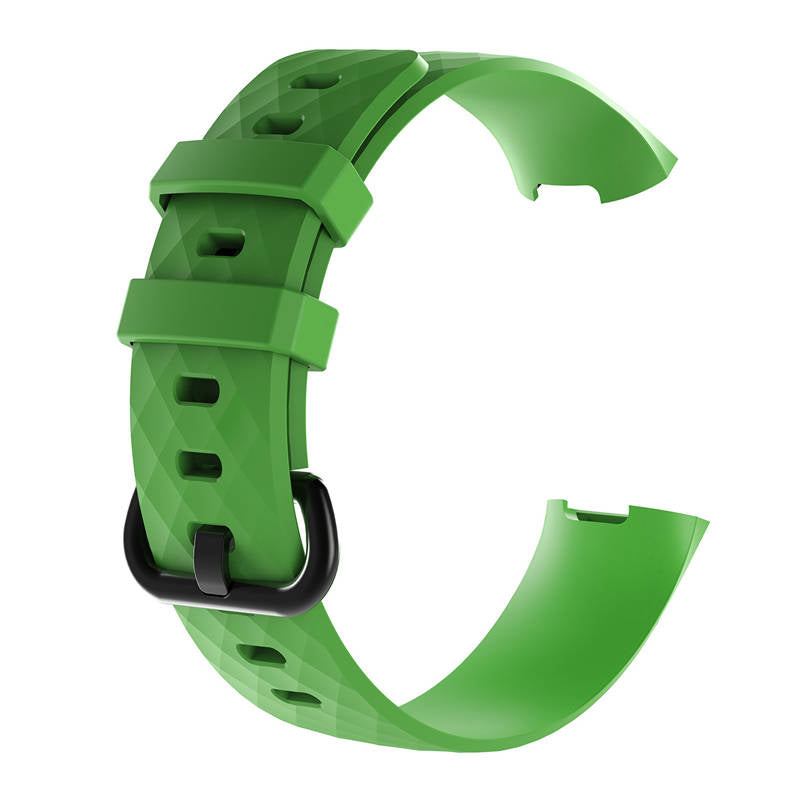 Watch Band For Fitbit Charge 3 Smart Watch Replacement Accessories-Green