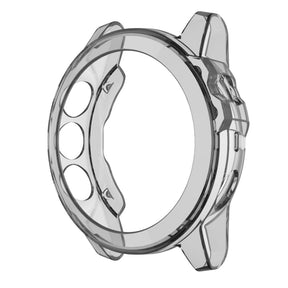 TPU Transparent Frame Case For Garmin Fenix 5X-Gray