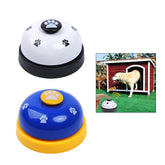 Pet Training Bells 2 Pcs Dog Bells for Potty Training and Communication Device-White+Blue