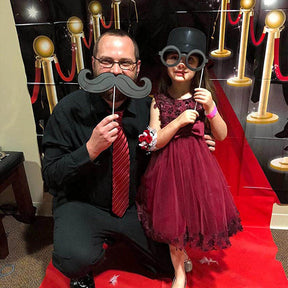 Girls Tulle Lace Flower Princess Wedding Dress For Toddler And Baby Girl-Maroon