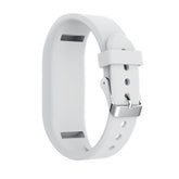 Silicone Replacement Watch Band For Garmin Vivofit 3-White