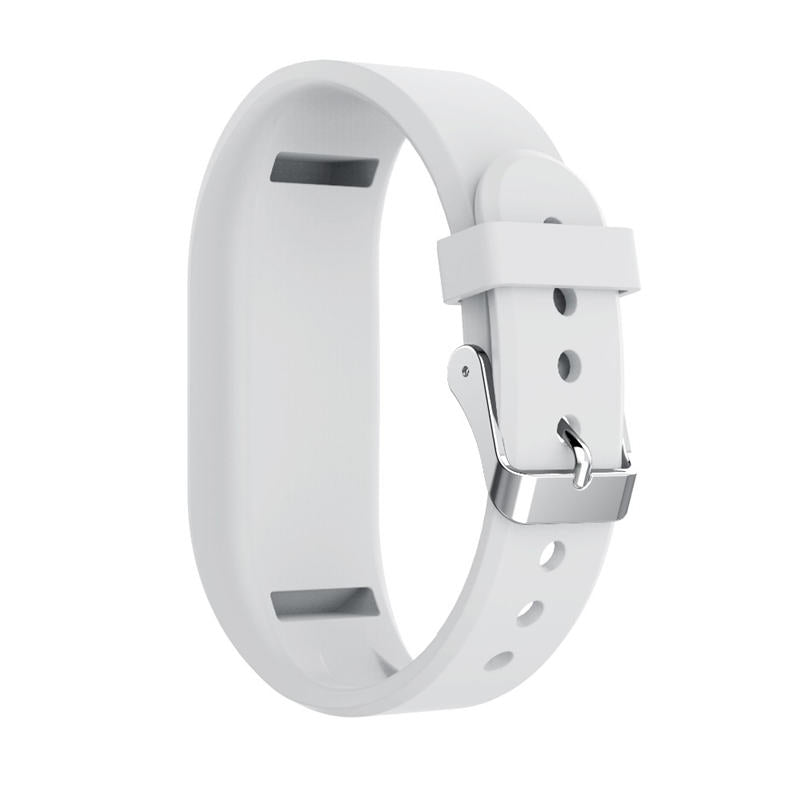 Silicone Replacement Watch Band For Garmin Vivofit 3-White