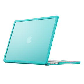 Shockproof Case Solid Color Compatible with Macbook Air 15 2023 A2941-LightBlue