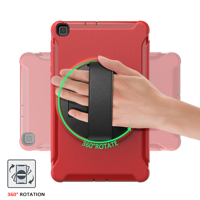 Spider Man 3-Layer Heavy Duty Case For Samsung Tab A 8inch (2019) T290/T295-Red