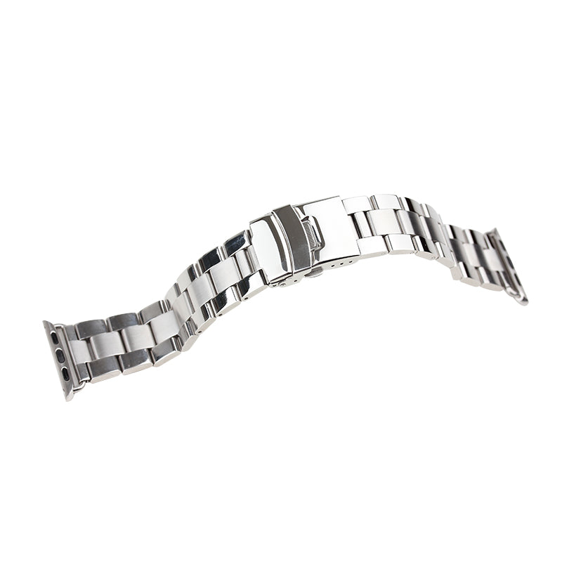 3C Stainless Steel Watch Strap Wristbands For Apple iWatch Series-Silver