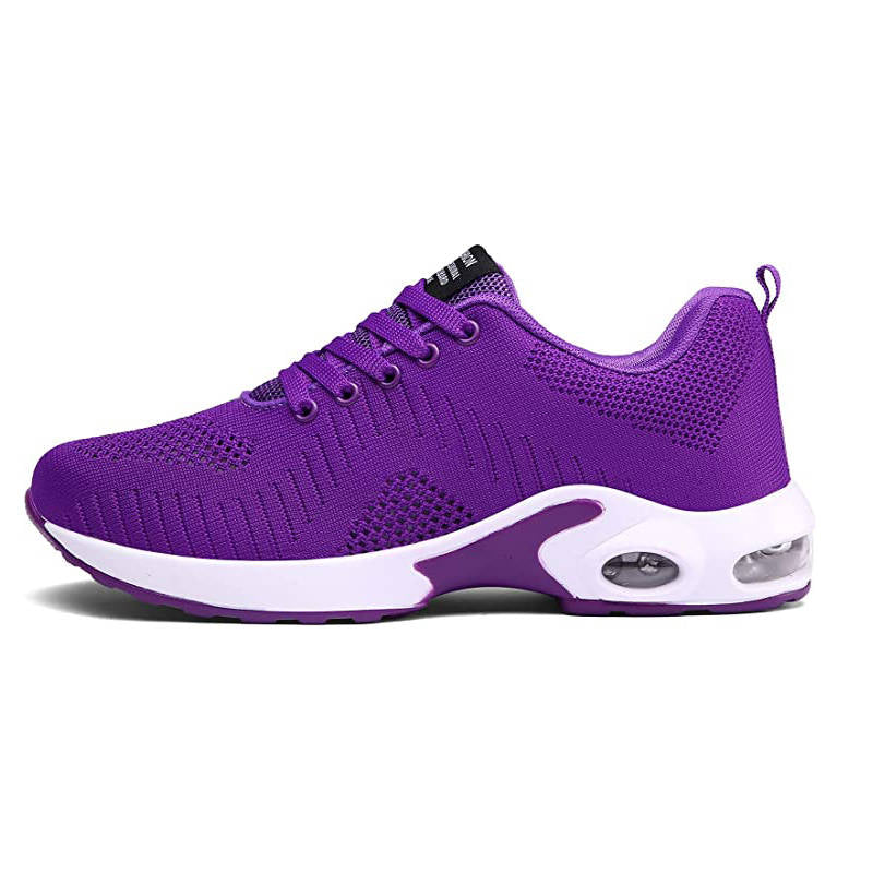 Women Casual Shoes Lightweight Athletic Walking Sneakers-Purple