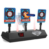 Kids Electronic 3 Shooting Target Auto Reset for Toy Gun