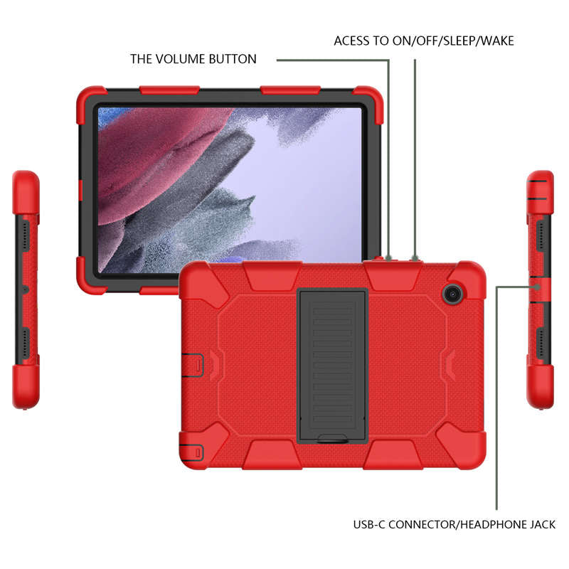 Samsung Tablet Case For Galaxy Tab A8 10.5inch 2021 (SM-X200/SM-X205/SM-X207)-RedBlack