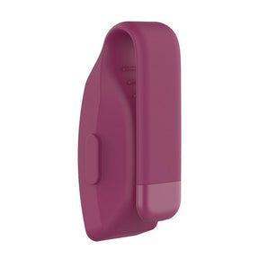 Clip Holder Replacement for Fitbit Inspire HR Soft Silicone Sport Wireless Strap Accessories for Fitbit Inspire HR For Fitbit Inspire HR-Wine Red
