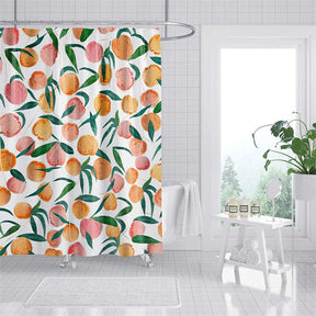 Shower Curtains with 12 Hooks for Bathroom Decor-1