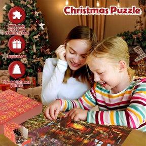 Advent Calendar 2023 Christmas Jigsaw Puzzles Countdown Calendars in 24 Boxes-G