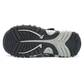 Boys Girls Sport Water Sandals Closed-Toe Outdoor Non-slip Flat-Black