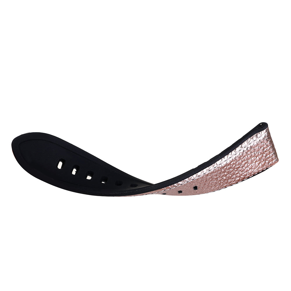 GJZP Silicone Watch Band Quick Release Adjustable Wristbands for Apple IWatch Series SE/1/2/3/4/5/6 For Women-Gold