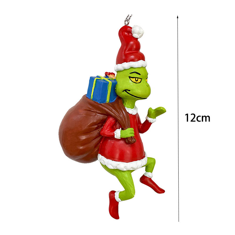 Toys Ornament Christmas Decoration Grinch Stole Gifts Pendant