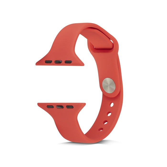 XMY Soft Silicone Watch Band For Apple iWatch Series-Red