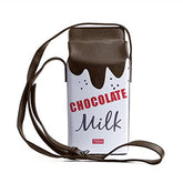 Chocolate Milk Box Cross-Body Bag Women Phone Shoulder Bags