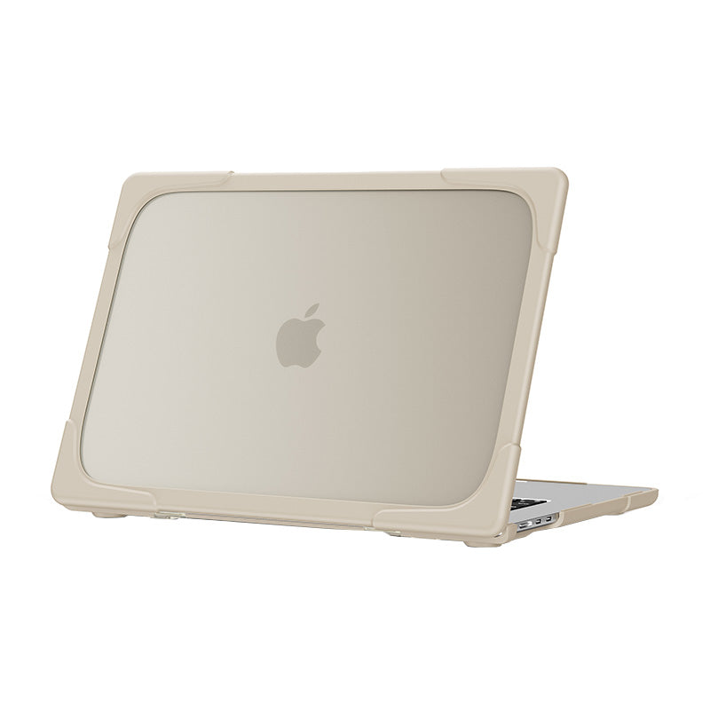 Anti Fall Case Breathable Compatible with Macbook Air 15 2023 A2941-Khaki