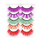3D False Eyelashes Colored Thick Lashes for Performance Halloween-7
