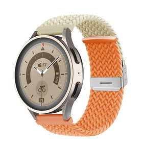 22mm Braided Watchband Fashion Color Matching for Samsung Huawei Watch-14