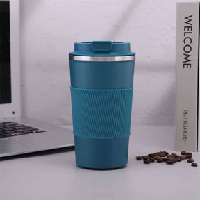 Coffee Mug Stainless Steel Vacuum Insulated Cup for Home Outdoor-Blue