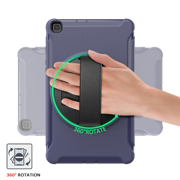 Spider Man 3-Layer Heavy Duty Case For Samsung Tab A 8inch (2019) T290/T295-Dark Blue