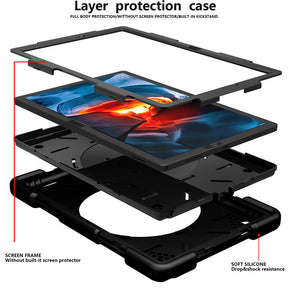 Tab A 8 X200/X205 Samsung Tablet Case with 360¡ãSwivel Stand-Black