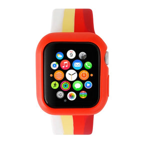 Colorful Silicone Sport Watch Band For Apple iWatch Series-03