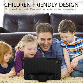 Hive Tablet Case For SamSung Tab A7 Lite 8.7(T220/T225) 2021/Tab A8 (P200/P225) 2019 Durable Stand Cover With Shoulder Strap-Black