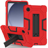 ShockProof Tablet Case with Stand for Samsung Galaxy A9 8.7 Inch-RedBlack