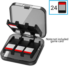 1Pc Game Card Organizer Case with 24 Slots for Nintendo Switch