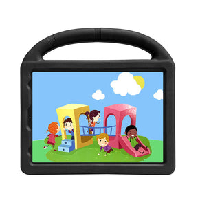 Wheel iPad Case For iPad Pro 11/Air4 10.9 inch Shockproof Stand Cover With Handle Stand-Black