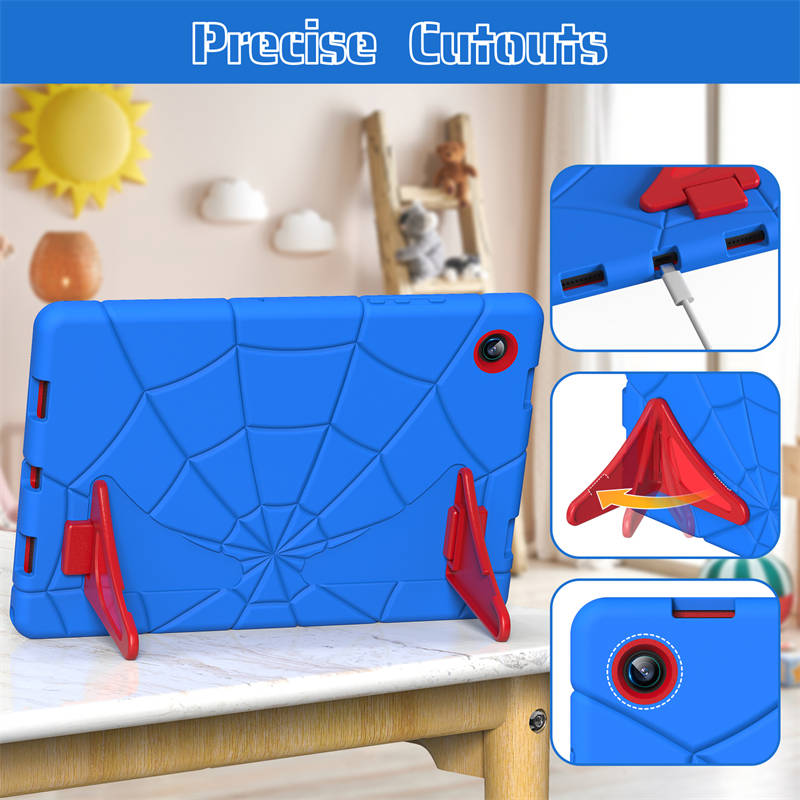 Spiderman Tablet Case for Samsung tab A8 10.5 X200/X205 2021-BlueRed