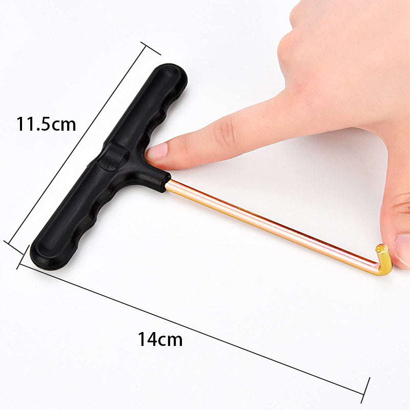 2 Pack Trampoline Spring Pull Tool Adjustment T-Hook Spring Pull Kit