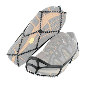 1 Pair Hiking and Walking Traction Cleats for Snow Ice and Rock