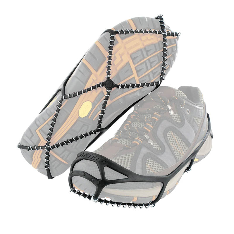 1 Pair Hiking and Walking Traction Cleats for Snow Ice and Rock