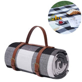 Picnic Blanket Waterproof Foldable Picnic Mat for Beach Camping-Grey