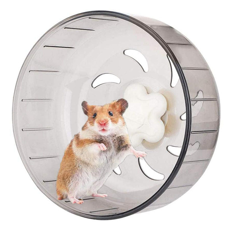 5.1 Inch Silent Hamster Wheel Exercise Running Wheel-Gray