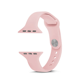 XMY Soft Silicone Watch Band For Apple iWatch Series-Pink