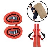 One Person Moving and Lifting Straps for Safely Move Carry Secure Appliances-Orange