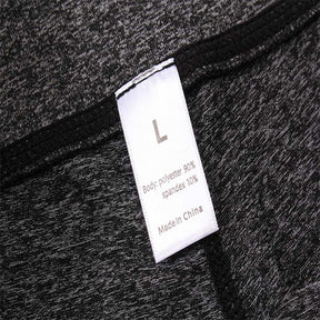 Women Yoga Shorts With Pockets High Waist Running Fitness Leggings Sports Quick Drying Tight Pants 2049-Gray