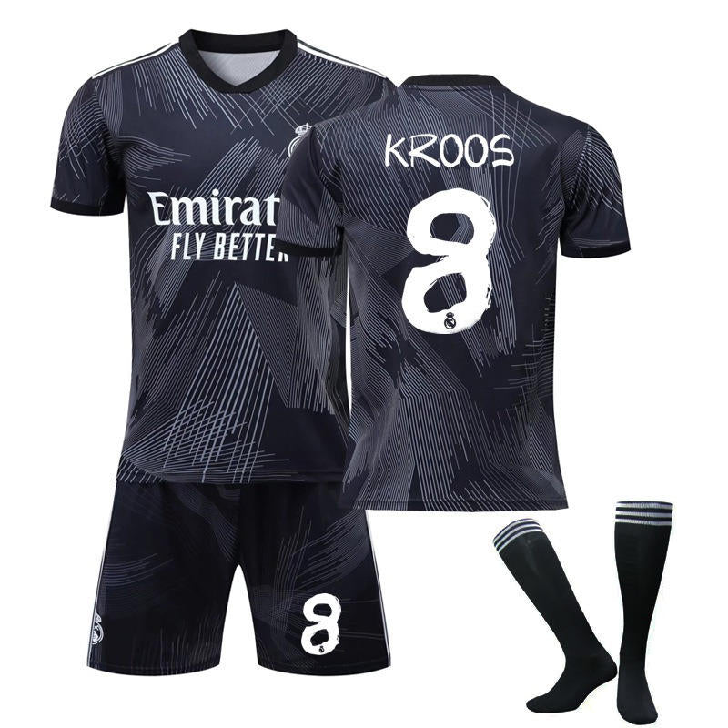 KROOS #8 Real Madrid 120th Anniversary Y3 Joint 22/23 Jersey Kit for Adult Kids