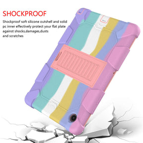Samsung Tablet Case For Galaxy Tab A8 10.5inch 2021 (SM-X200/SM-X205/SM-X207)-RainbowRoseGold