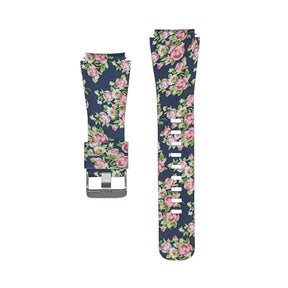 Silicone Printed Pattern Bands Square Buckle For Samsung S3/Galaxy Watch 46mm(Printed13)