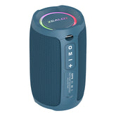 Bluetooth Speaker Portable Wireless Loud Stereo Sound Rich Bass for Home Outdoor-Blue