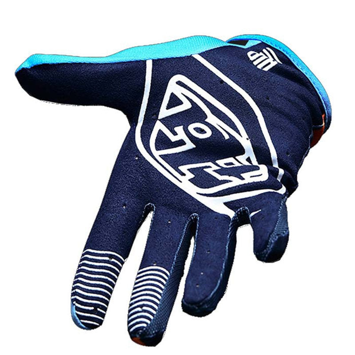 Breathable Motorcycle Riding Gloves Full Finger Glove For Men And Women-Yellow-LYX-08169