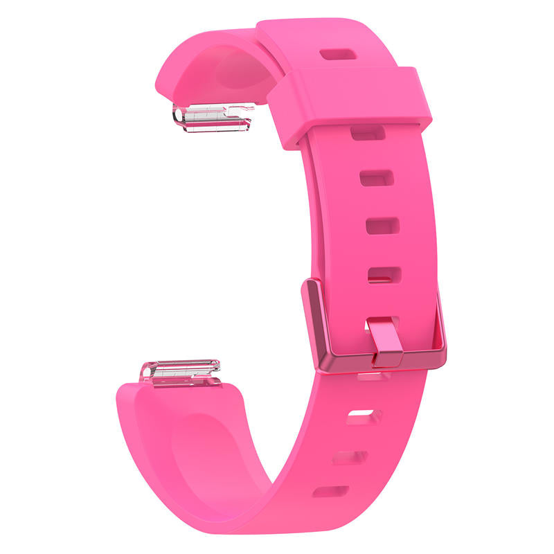 Soft Silicone Wristband Replacement Sports Watch Band For Fitbit Inspire/Inspire HR/ACE 2 -Pink