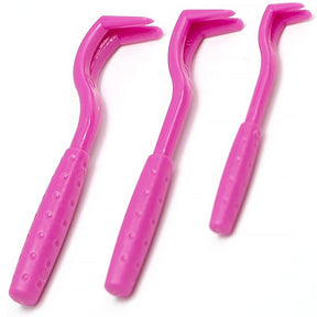 3 Pack Tick Removal Tool for Dogs Cats and Humans Removes Entire Head Body-Pink